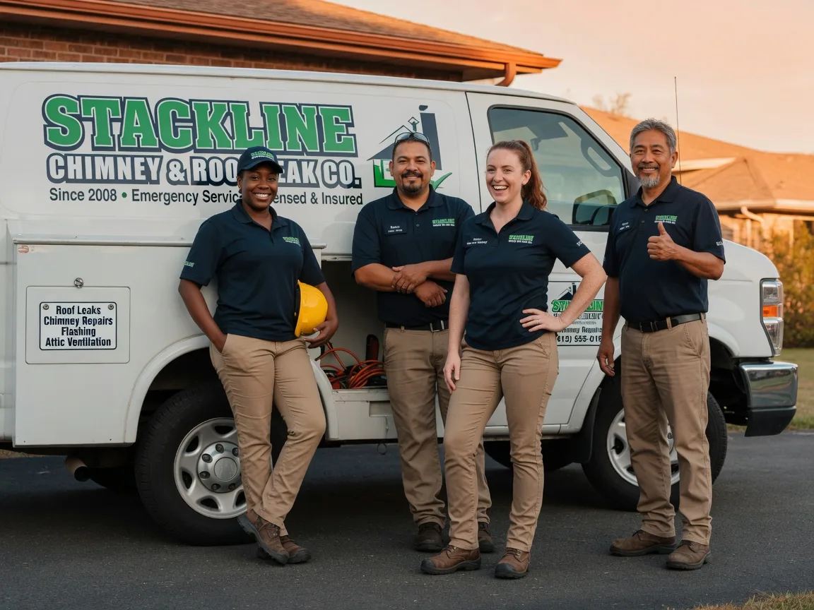 Chimney flashing repair company in Upton, MA